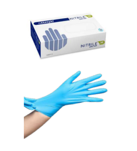LUVAS DE EXAME EM NITRILO AZUL SEM PÓ LUVAS DE EXAME EM NITRILO AZUL SEM PÓ