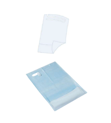 BABETE DESCARTÁVEL EM PAPEL + PE COM BOLSA BABETE DESCARTÁVEL EM PAPEL + PE COM BOLSA