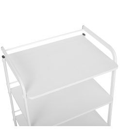 CARRO 3 PRATELEIRAS BRANCO