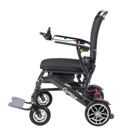 CADEIRA DE RODAS ELÉCTRICA ULTRALEVE FIBRA CARBONO 9004