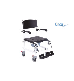 CADEIRA SANITÁRIA/ BANHO C/4 RODÍZIOS RS846