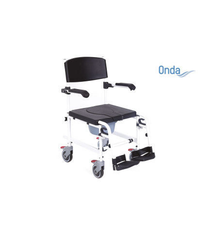 CADEIRA SANITÁRIA/ BANHO C/4 RODÍZIOS RS846