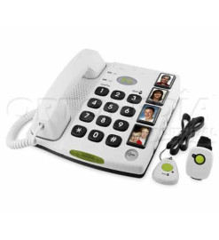 TELEFONE TECLAS GRANDES E FOTOGRAFIAS E TELEASSISTÊNCIA